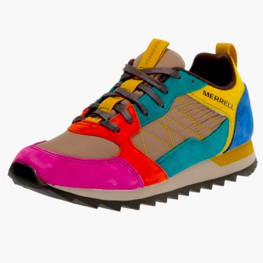 Womens Sz 10 | Merrell Alpine Sneaker | Brindle Multi-Color